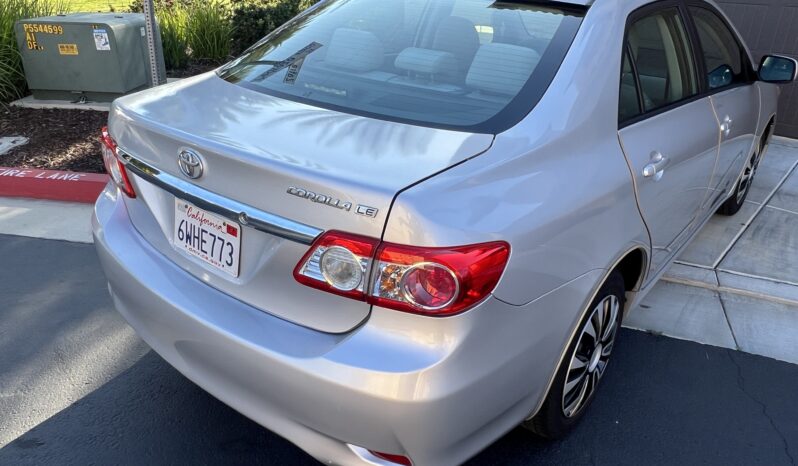 2012 Toyota Corolla LE full